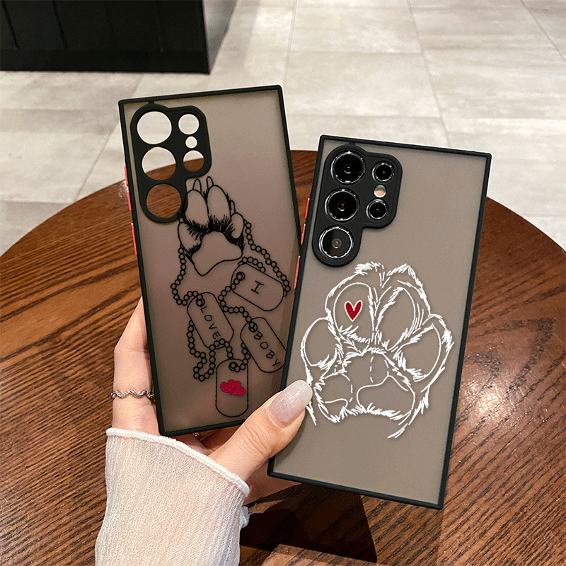 Cute Cartoon Case - Funny Cartoon Pet Cute Dog Paw