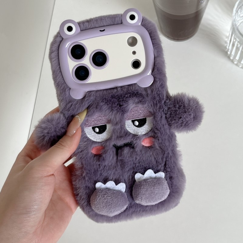 Cute Cartoon Case - Cute Cartoon Funny Dozing Expression Phone