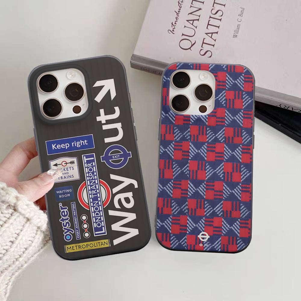 Phone Cases London - L-London U-Underground Phone Case For IPhone