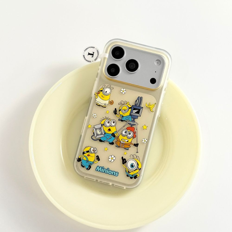 Cute Cartoon Case - Cute Cartoon Minions Phone Case For