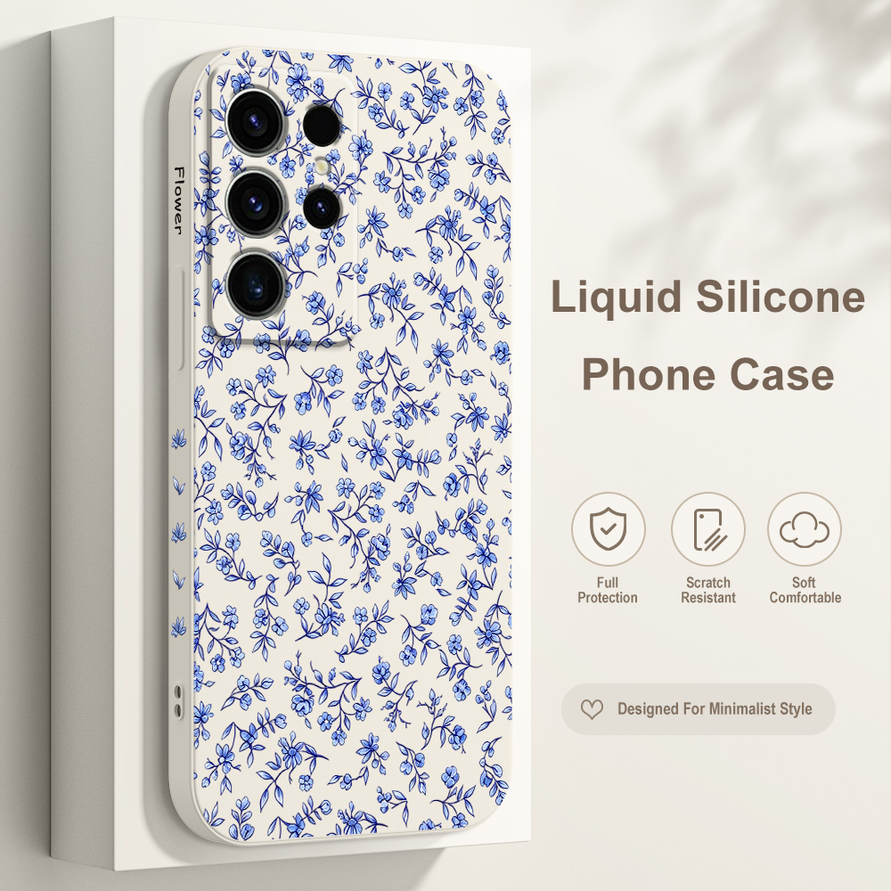 Samsung Galaxy S24 - Twisted Floral Phone Case For Samsung
