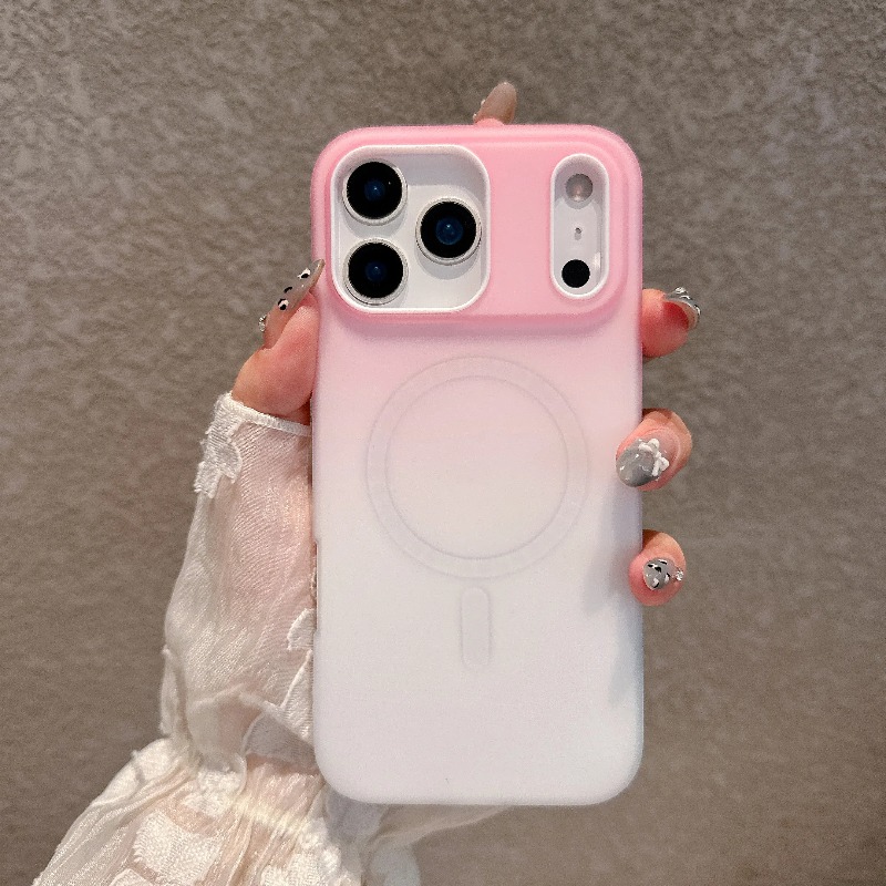 Gradient Color Case - Magnetic Jelly Gradient Candy Color Case