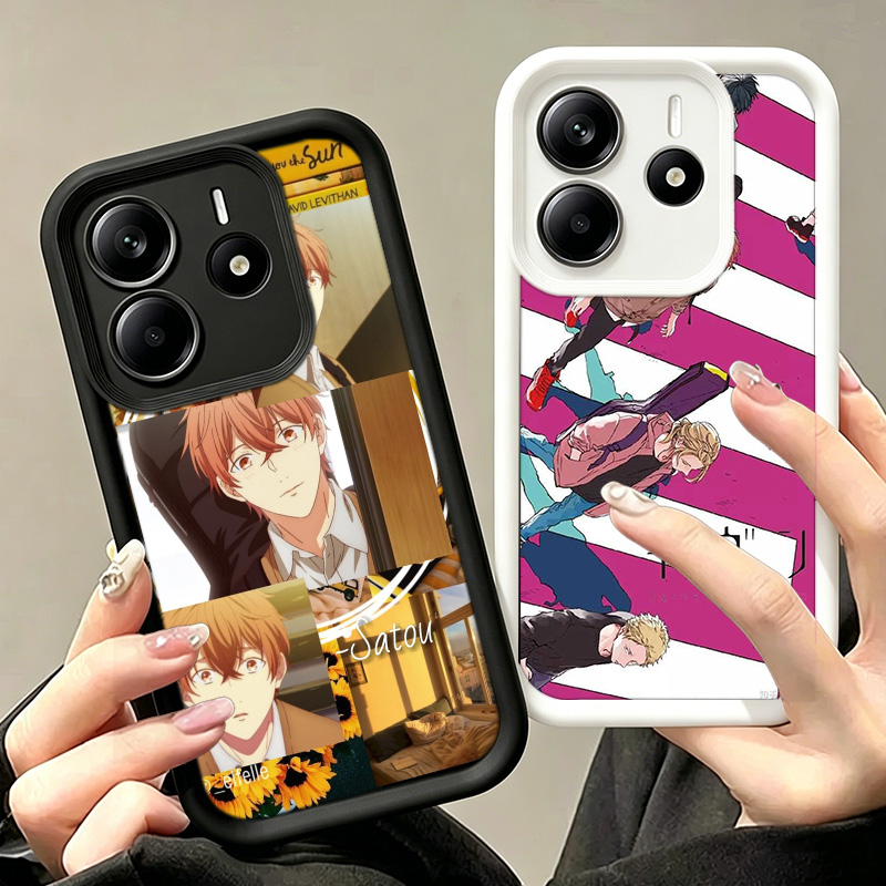 Phone Cases Shein - Given Anime Fitted Phone Case For