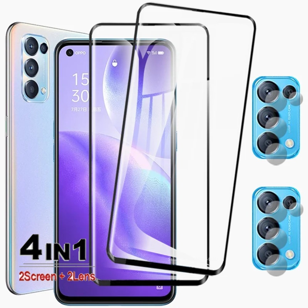 Oppo Find X8 - 4IN1 Full Cover Tempered Glass For