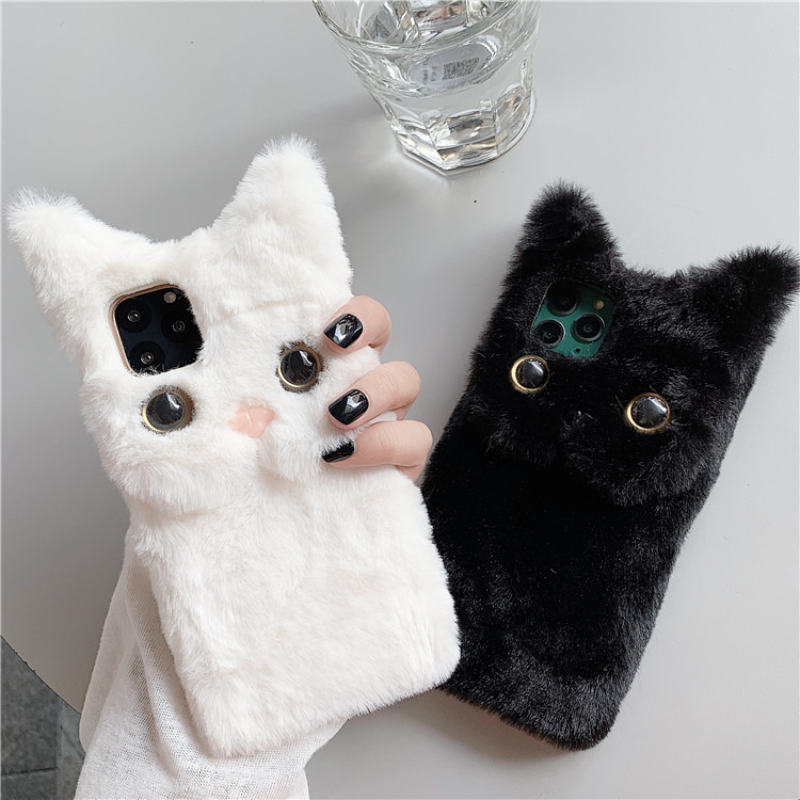 3D Cute Cartoon Cat Furry Plus - Cute Cartoon Case recension och pris