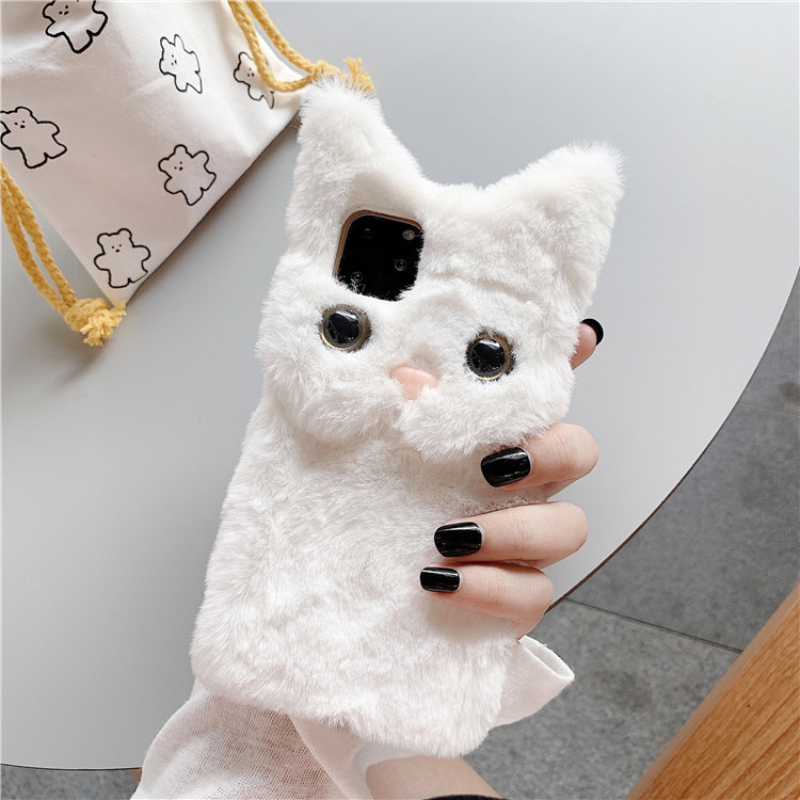 3D Cute Cartoon Cat Furry Plus - Cute Cartoon Case recension och pris