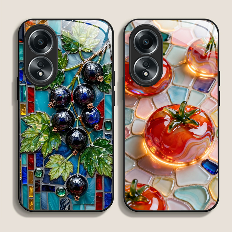 2D Flat Aesthetic Marble Fruit - Phone Cases Realme recension och pris