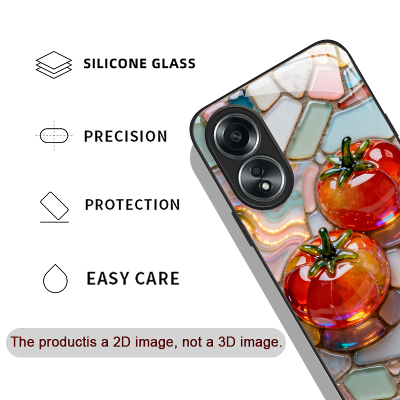 2D Flat Aesthetic Marble Fruit - Phone Cases Realme recension och pris
