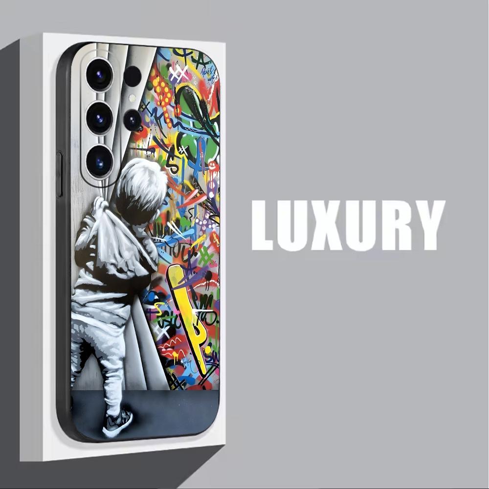 Banksy Graffiti Art  Phone Cas - Phone Cases Art recension och pris