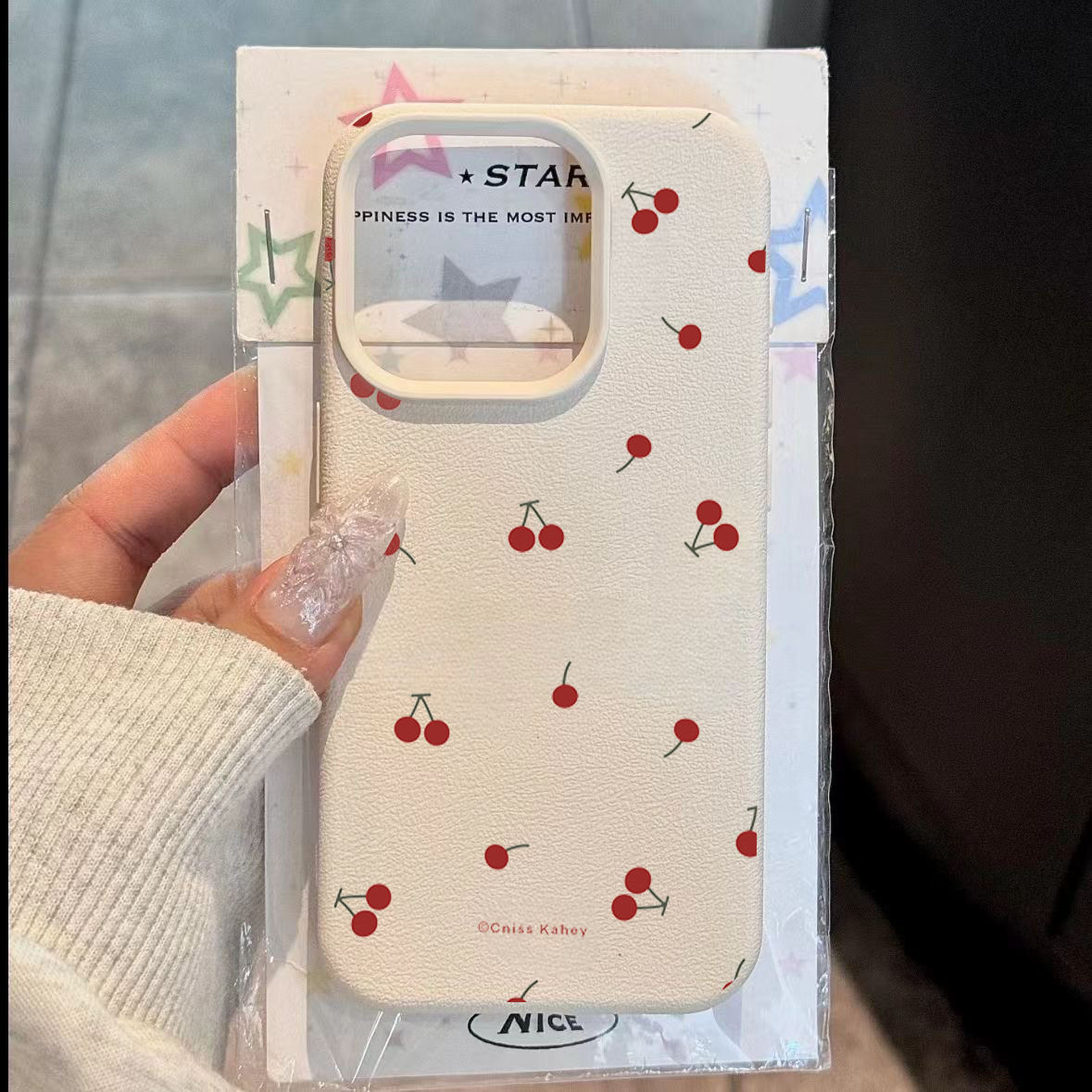 Cute Cartoon Cherry Lichee Pat - Cute Cartoon Case recension och pris