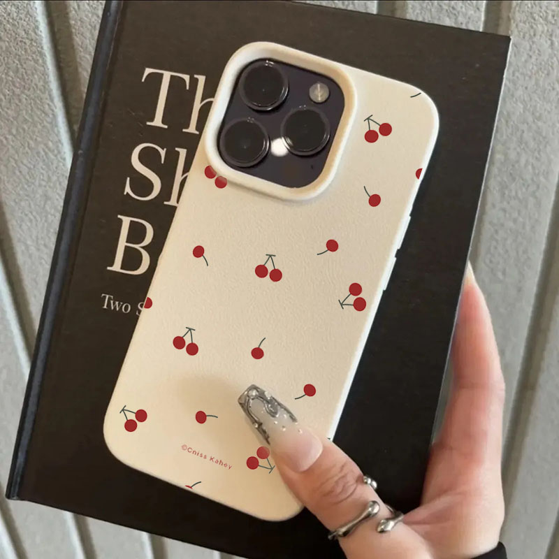 Cute Cartoon Cherry Lichee Pat - Cute Cartoon Case recension och pris
