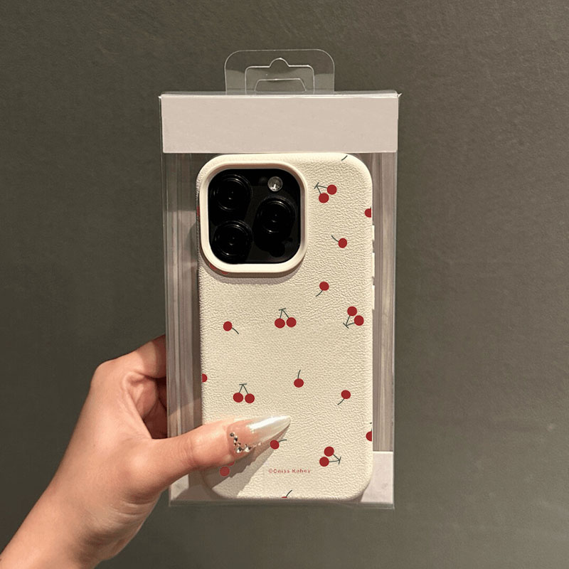 Cute Cartoon Cherry Lichee Pat - Cute Cartoon Case recension och pris