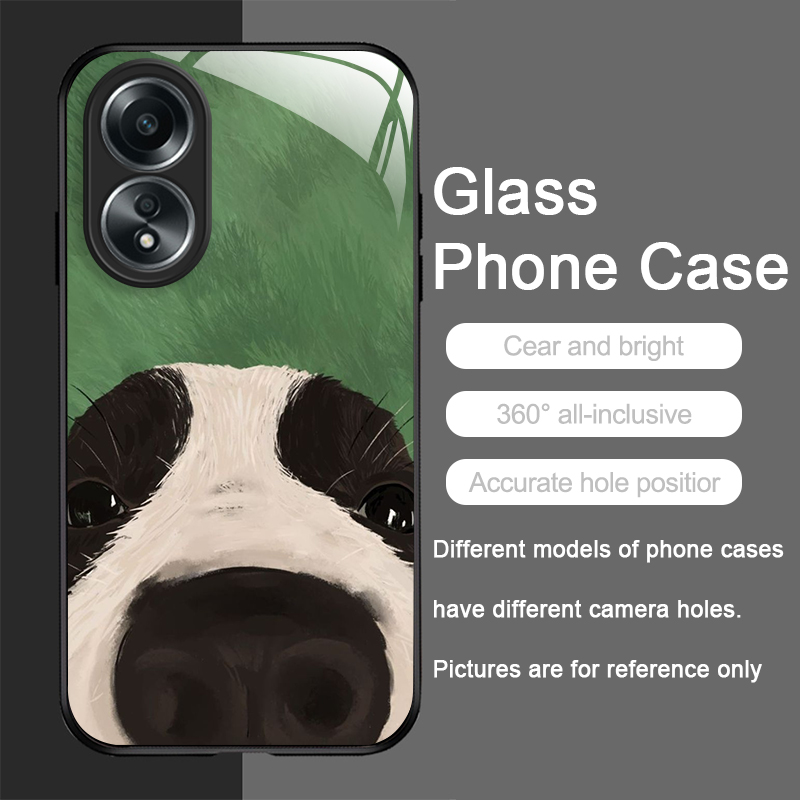 Oil Painting Yellow Dog Black  - Phone Cases Realme recension och pris