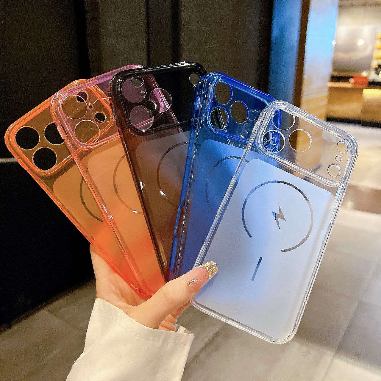 Shockproof Lightning Clear Pho - Phone Cases Loopy recension och pris