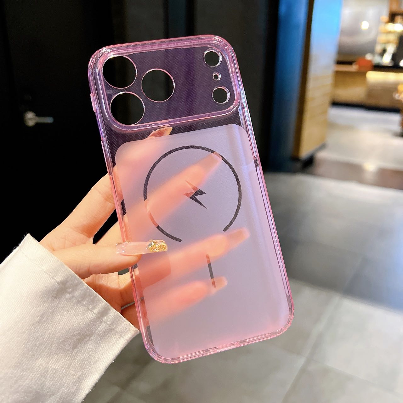 Shockproof Lightning Clear Pho - Phone Cases Loopy recension och pris