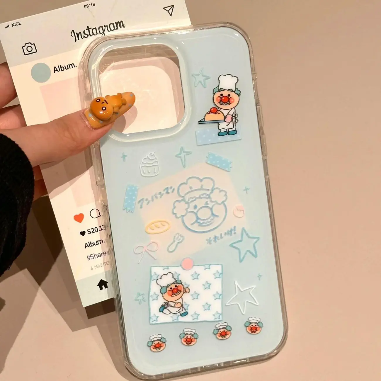 Korean Ins Blue Chef Old Man C - Phone Cases Men recension och pris