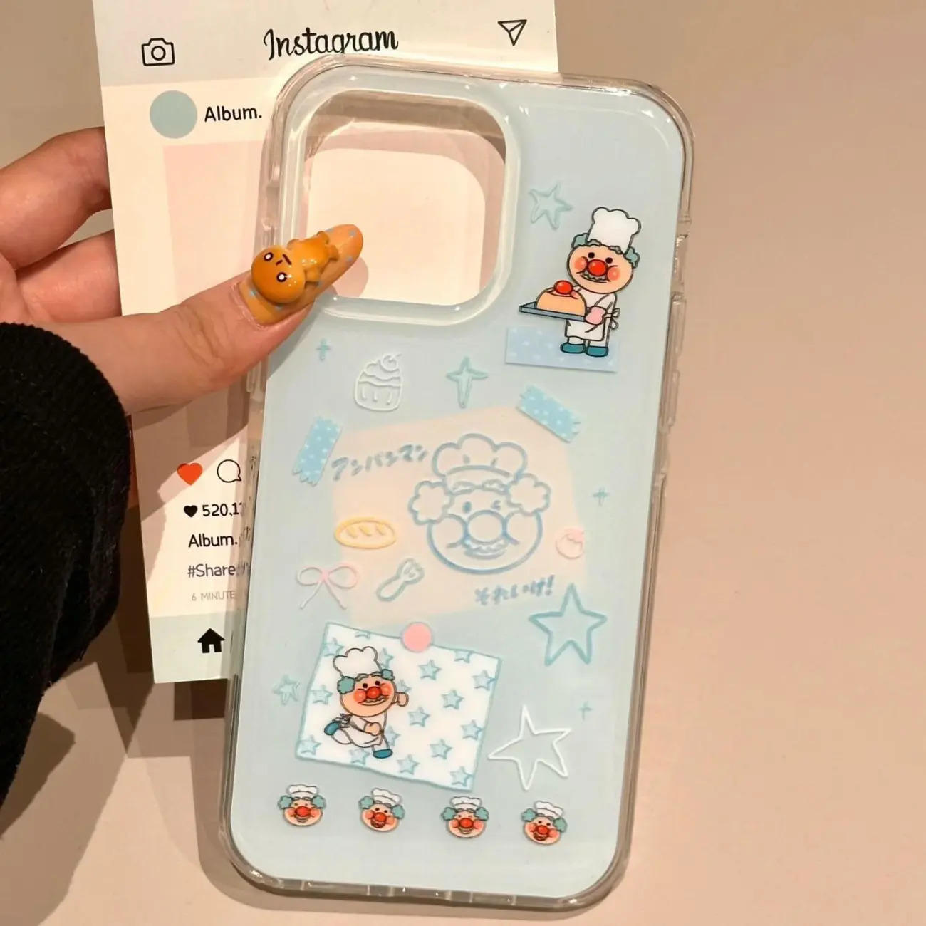 Korean Ins Blue Chef Old Man C - Phone Cases Men recension och pris