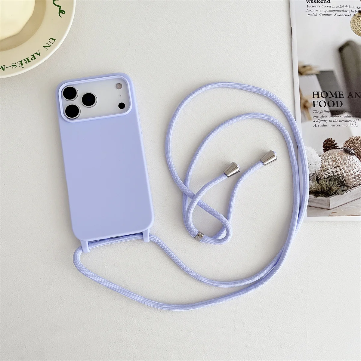 Crossbody Lanyard Liquid Silic - Silicone Liquid Case recension och pris