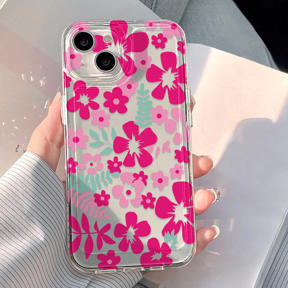 Flower Clear Phone Case For iP - Phone Cases Transparent recension och pris