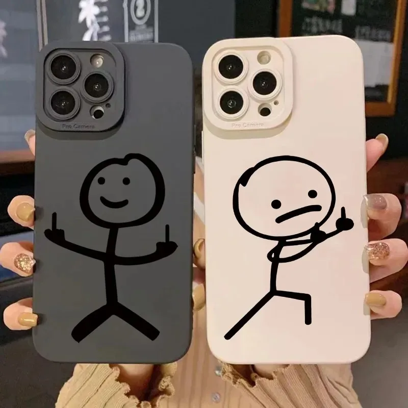 Cute Cartoon Matchman Matte Si - Cute Cartoon Case recension och pris