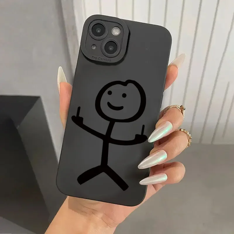 Cute Cartoon Matchman Matte Si - Cute Cartoon Case recension och pris