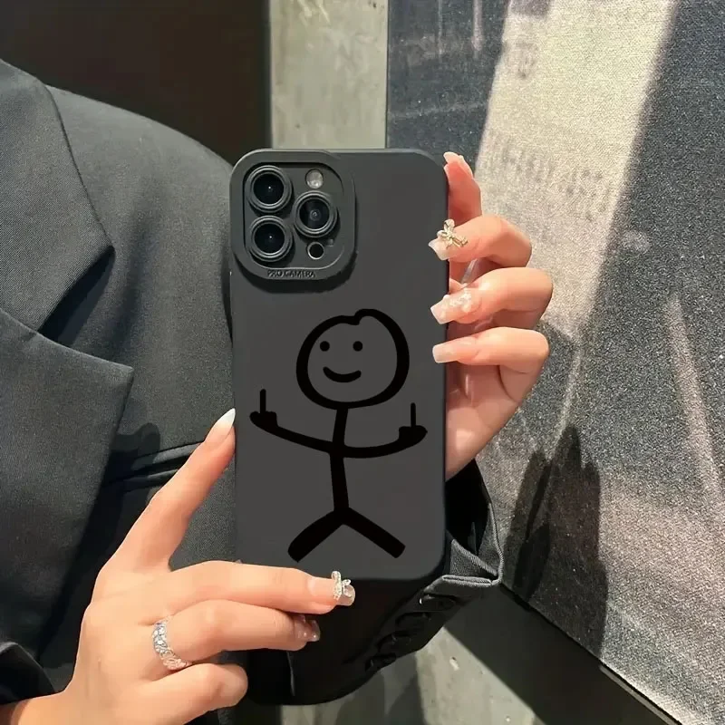 Cute Cartoon Matchman Matte Si - Cute Cartoon Case recension och pris