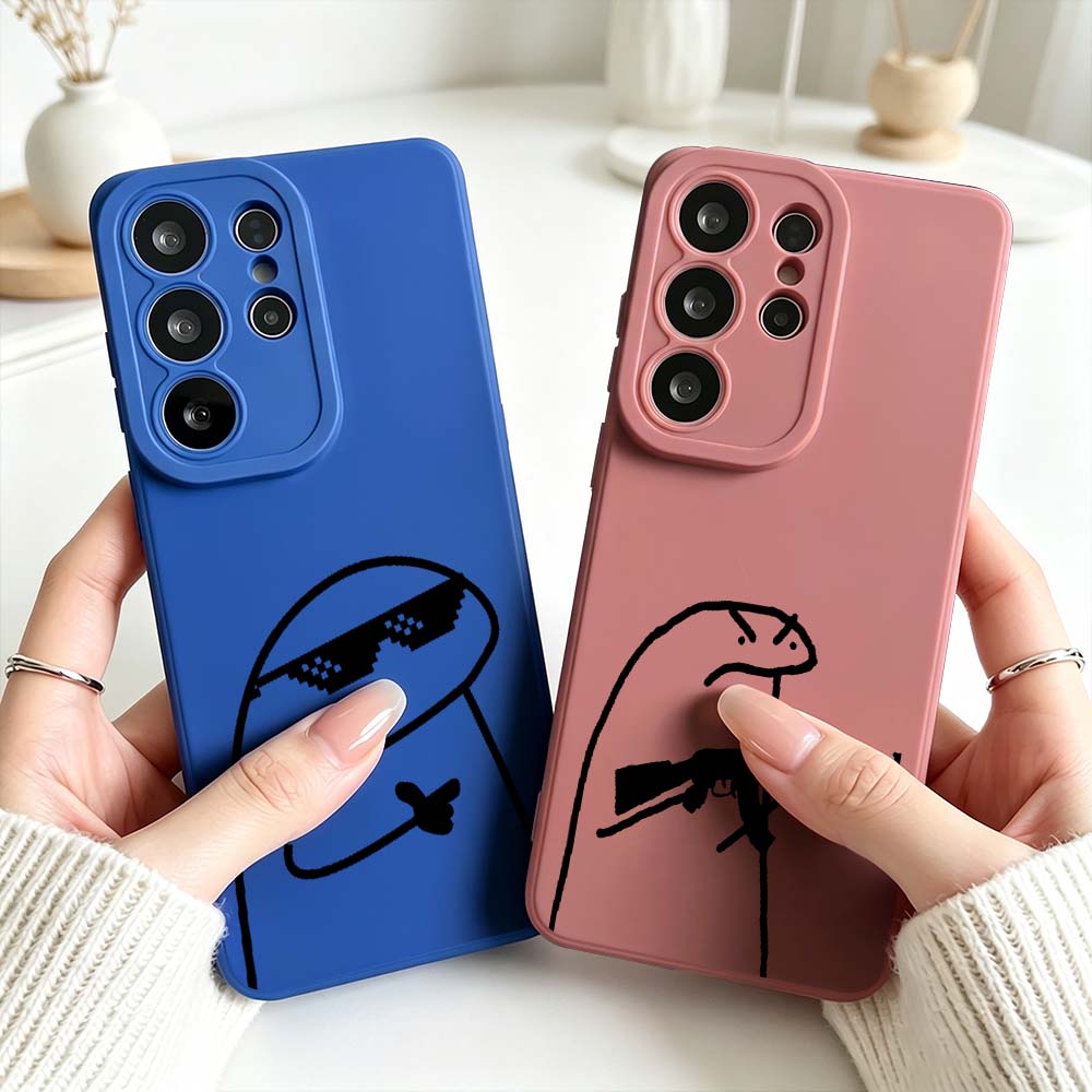 Cartoon Line Man Silicone Case - Phone Cases Men recension och pris