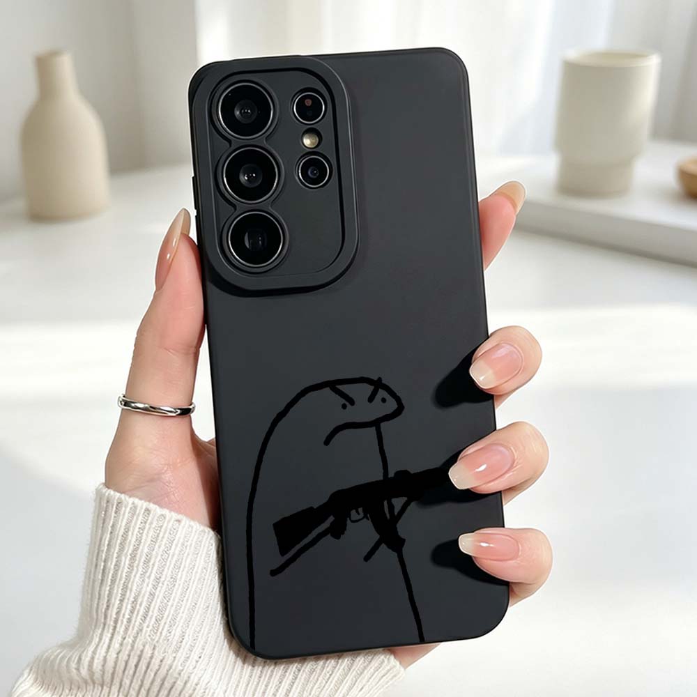 Cartoon Line Man Silicone Case - Phone Cases Men recension och pris