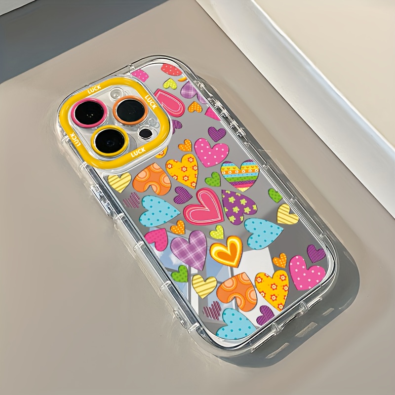 Vibrant Heart Makeup Mirror De - Phone Cases Art recension och pris
