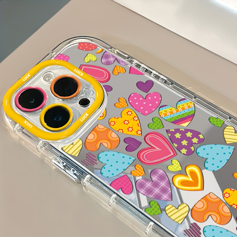 Vibrant Heart Makeup Mirror De - Phone Cases Art recension och pris