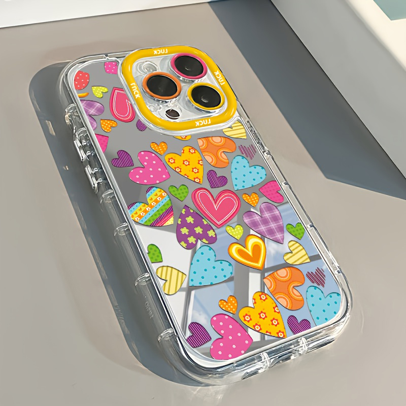 Vibrant Heart Makeup Mirror De - Phone Cases Art recension och pris