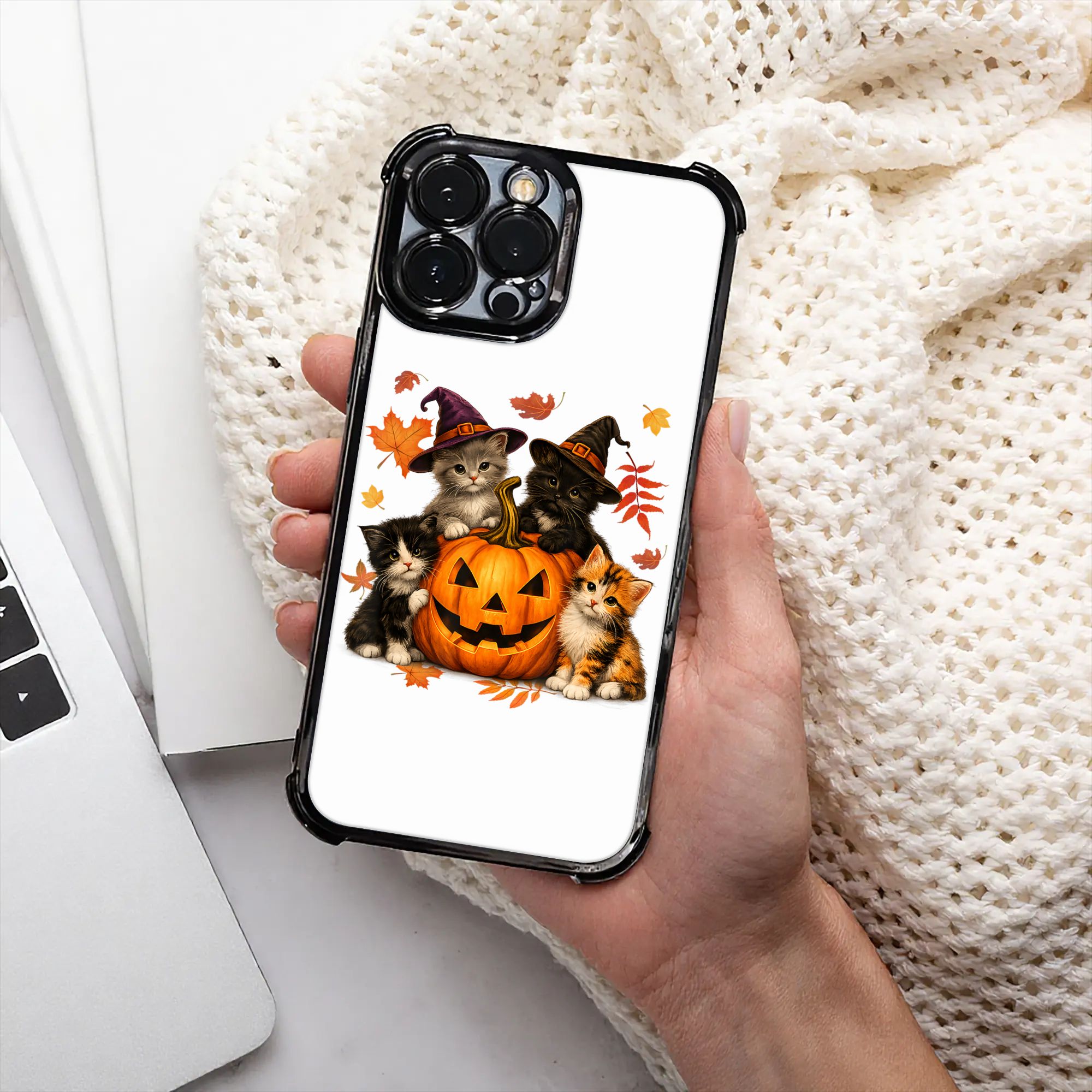 Halloween Cute Cats Pumpkin Sp - Phone Cases Men recension och pris