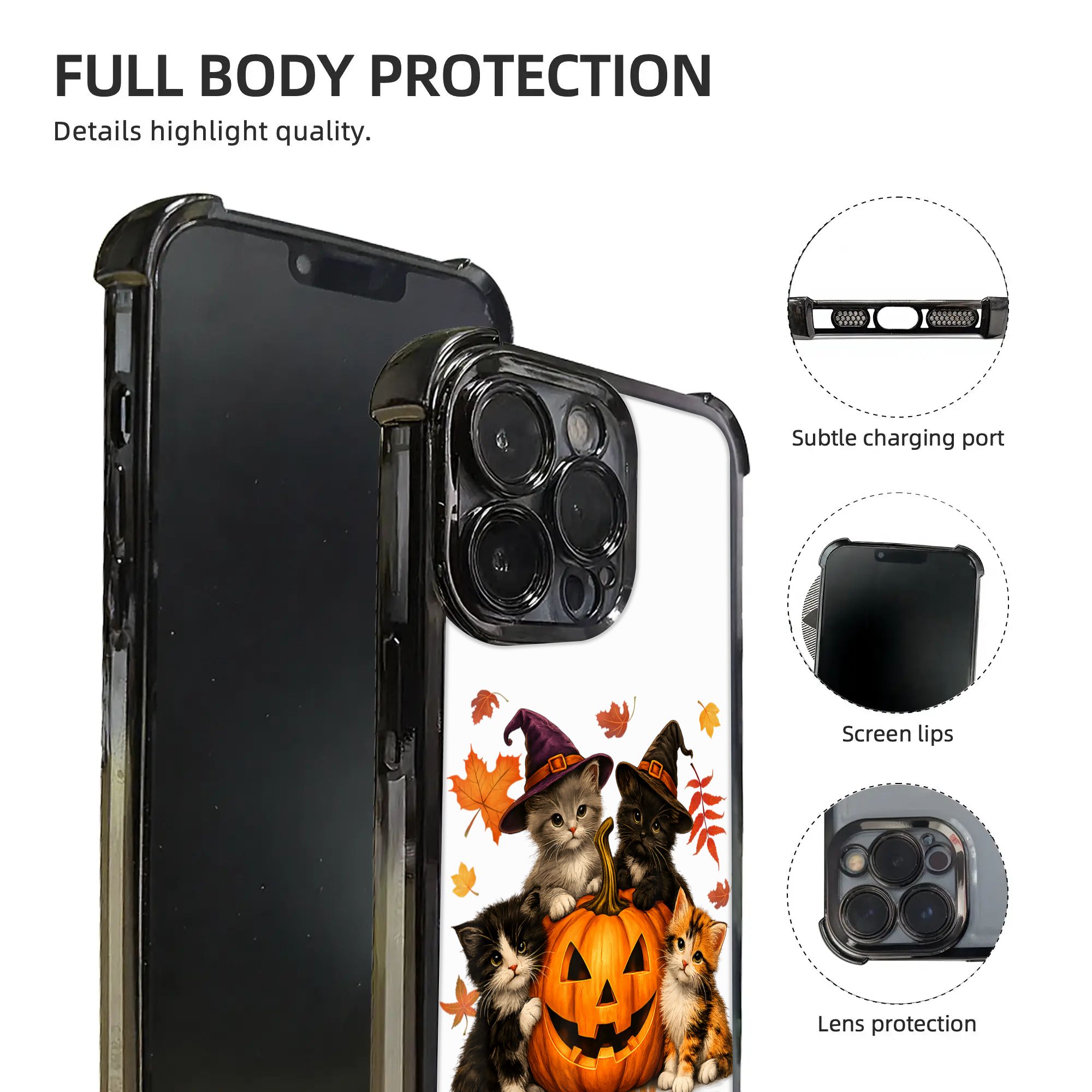 Halloween Cute Cats Pumpkin Sp - Phone Cases Men recension och pris