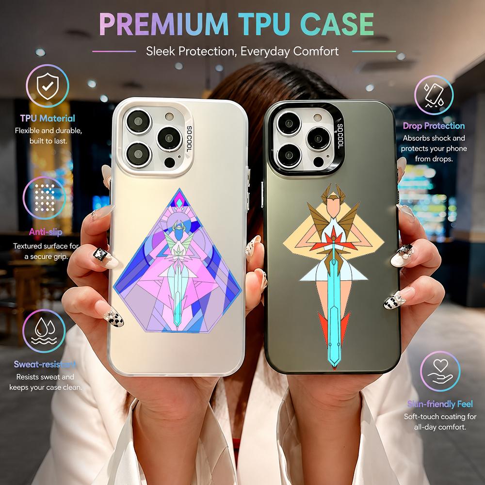 C-Cartoon She-Ra Phone Case iP - Phone Cases Shein recension och pris