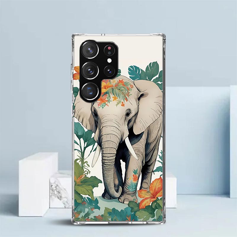 Elephant Mandala Aztec Soft Co - Phone Cases Shein recension och pris