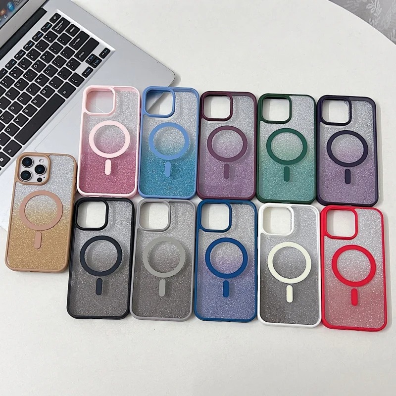 For iPhone 17 Pro Max 18 16 15 - Gradient Color Case recension och pris