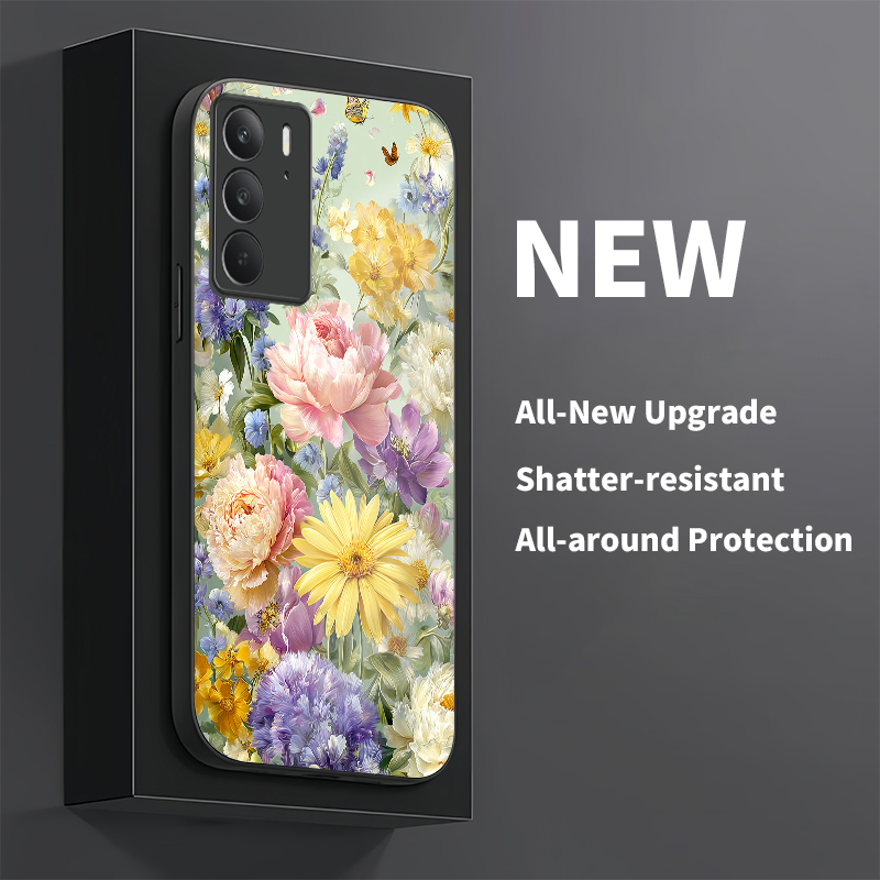 Tempered Glass Phone Case For  - Phone Cases Realme recension och pris