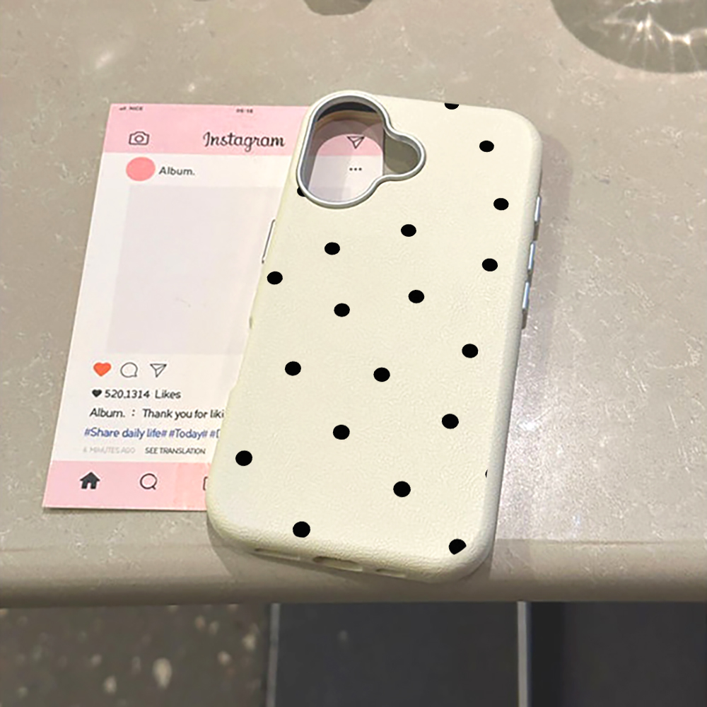 Minimalist Black Polka Dot  Ph - Phone Cases Xiaomi 15 recension och pris