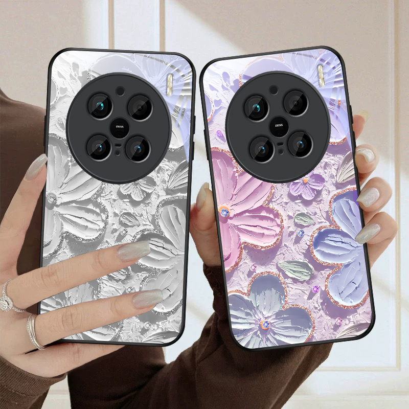 Cream Garden Flower Realm For  - Phone Cases Realme recension och pris
