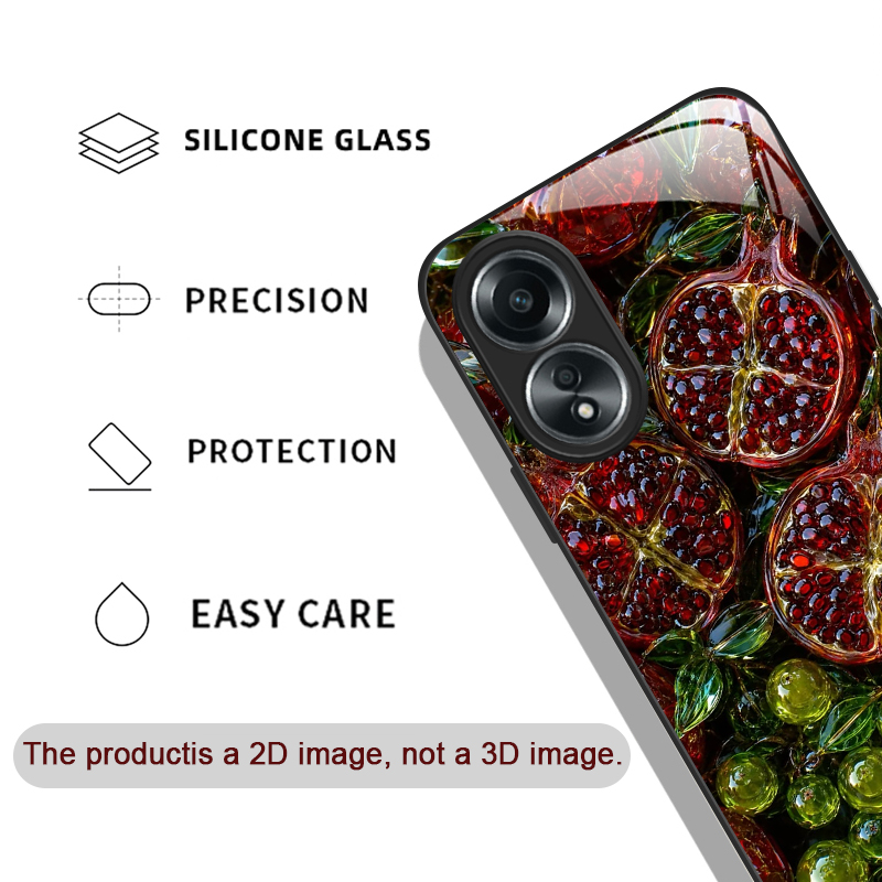 Aesthetic Crystal Fruits 2D Pr - Phone Cases Realme recension och pris
