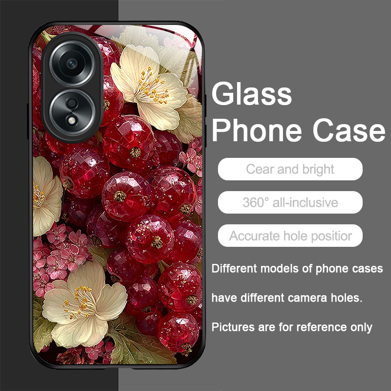 Aesthetic Crystal Fruits 2D Pr - Phone Cases Realme recension och pris