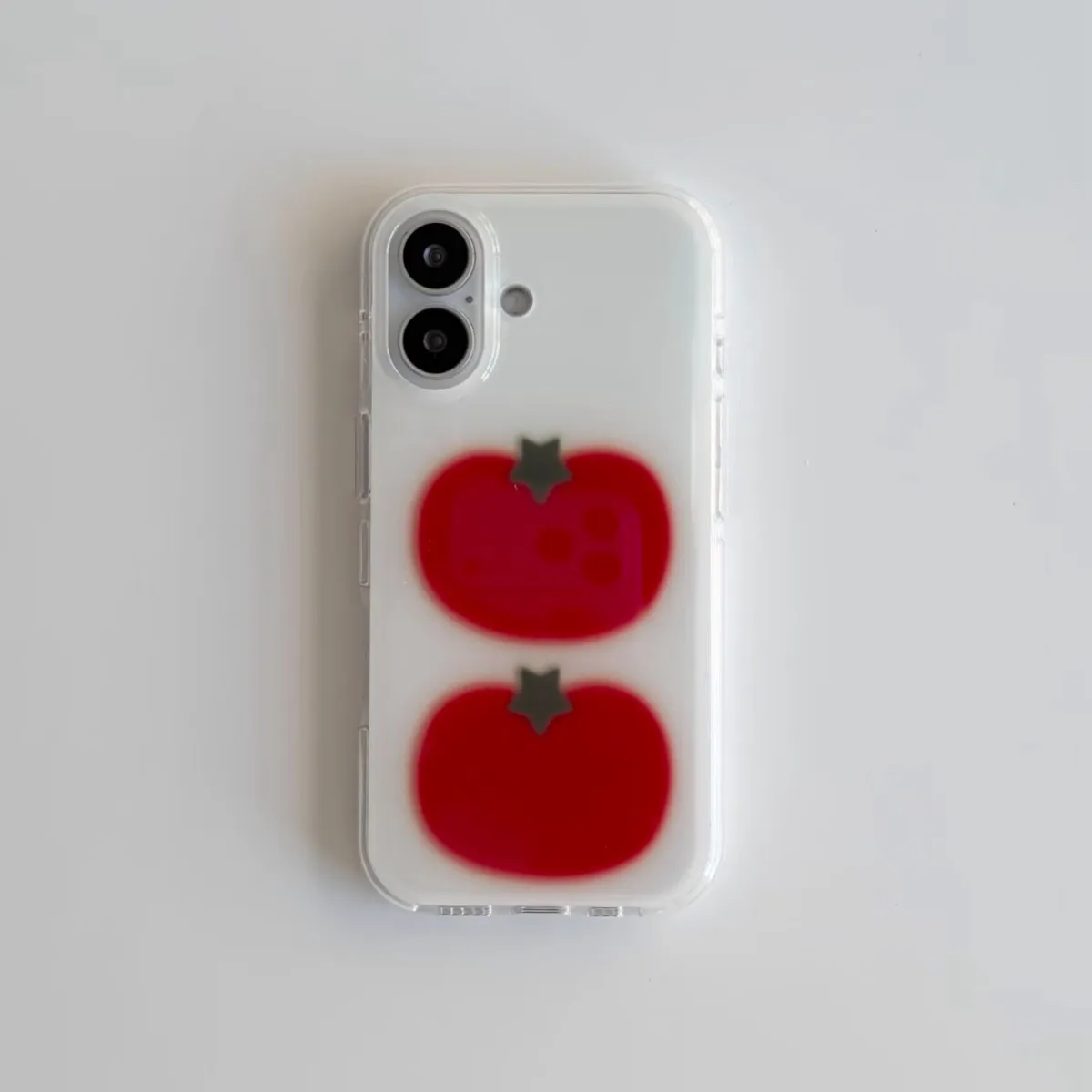 Korean Ins Two Ted Tomato Cart - Cute Cartoon Case recension och pris