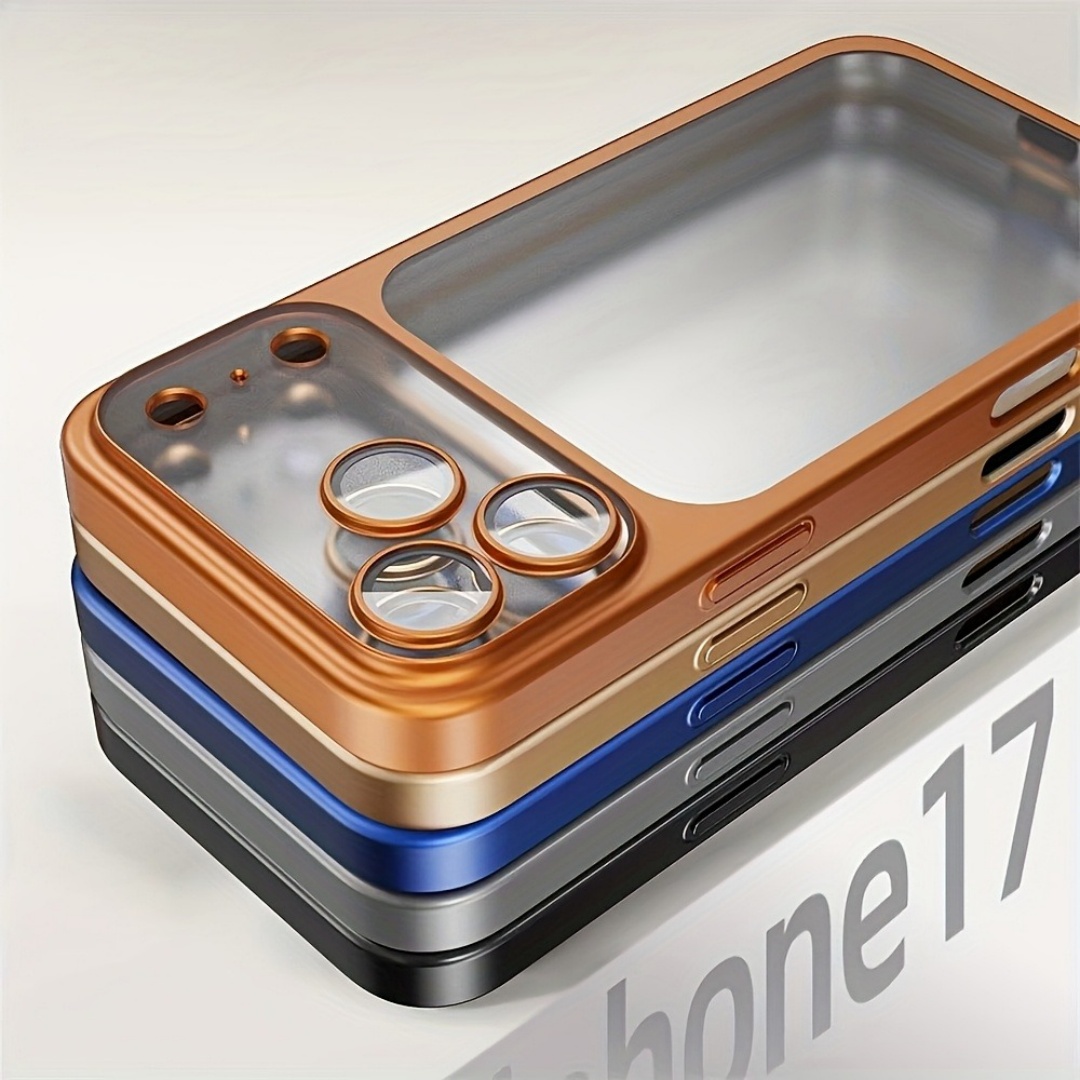 Luxury Matte Clear Electroplat - Phone Cases Men recension och pris