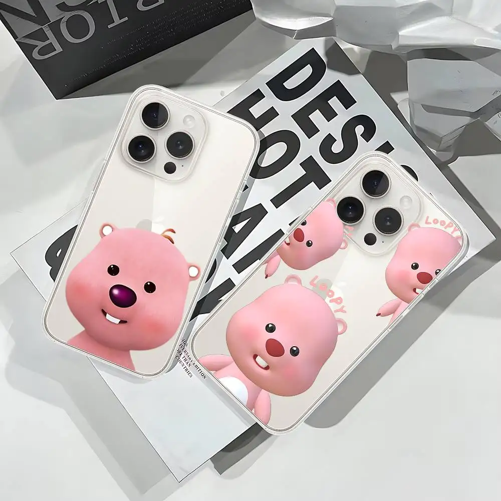 Korea-P-Pororo Cute L-Loopy Ph - Phone Cases Loopy recension och pris
