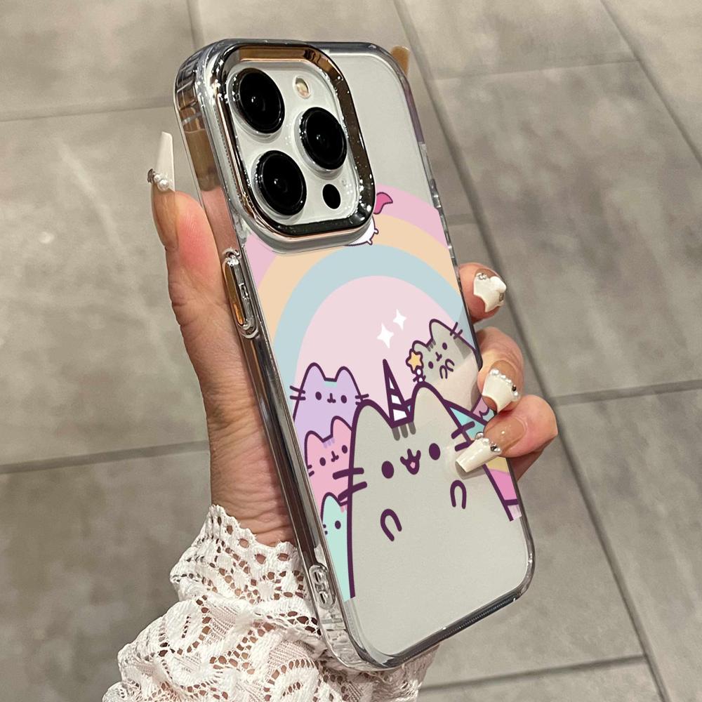 Cartoon Pusheen Cat Matte Tran - Phone Cases Transparent recension och pris