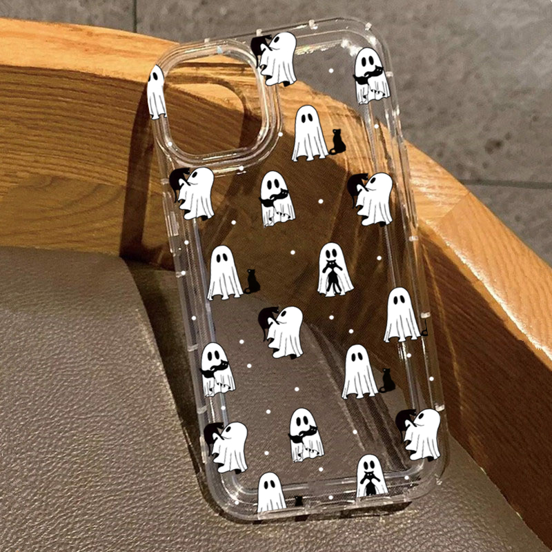 Western Halloween Cowboy Ghost - Phone Cases Transparent recension och pris