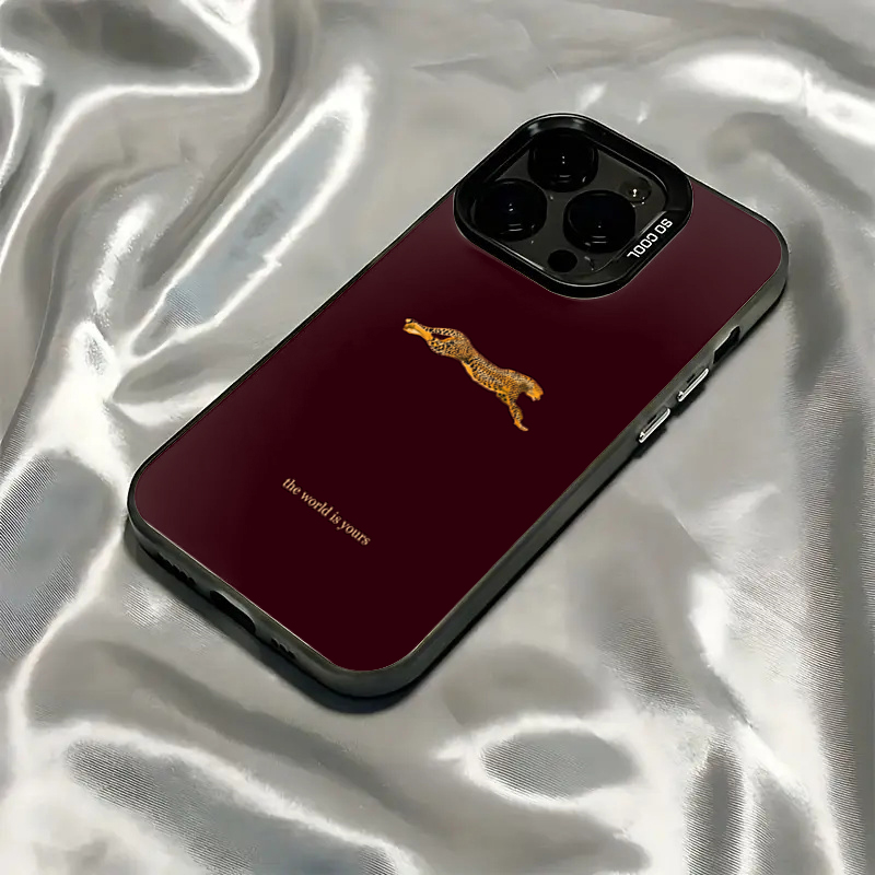 Minimalist Leopard Phone Case  - Phone Cases Leopard Print recension och pris