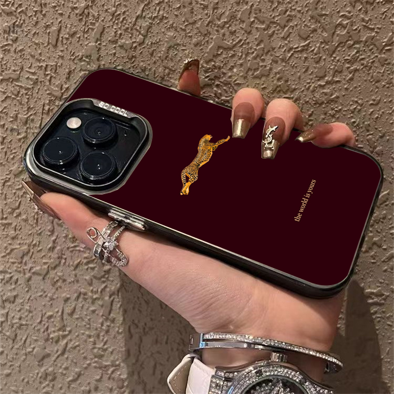 Minimalist Leopard Phone Case  - Phone Cases Leopard Print recension och pris