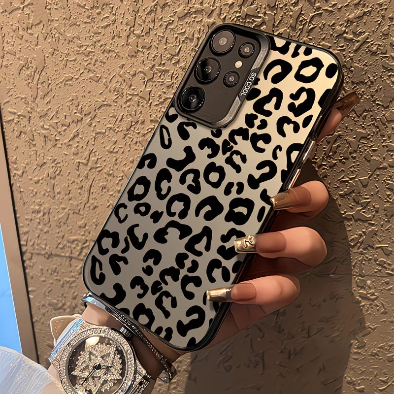 Fashion Leopard Print Phone Ca - Gradient Color Case recension och pris
