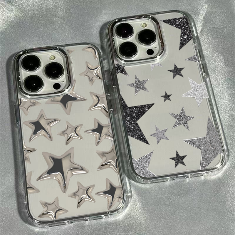 Shining Star Trendy Pattern Tr - Phone Cases Transparent recension och pris